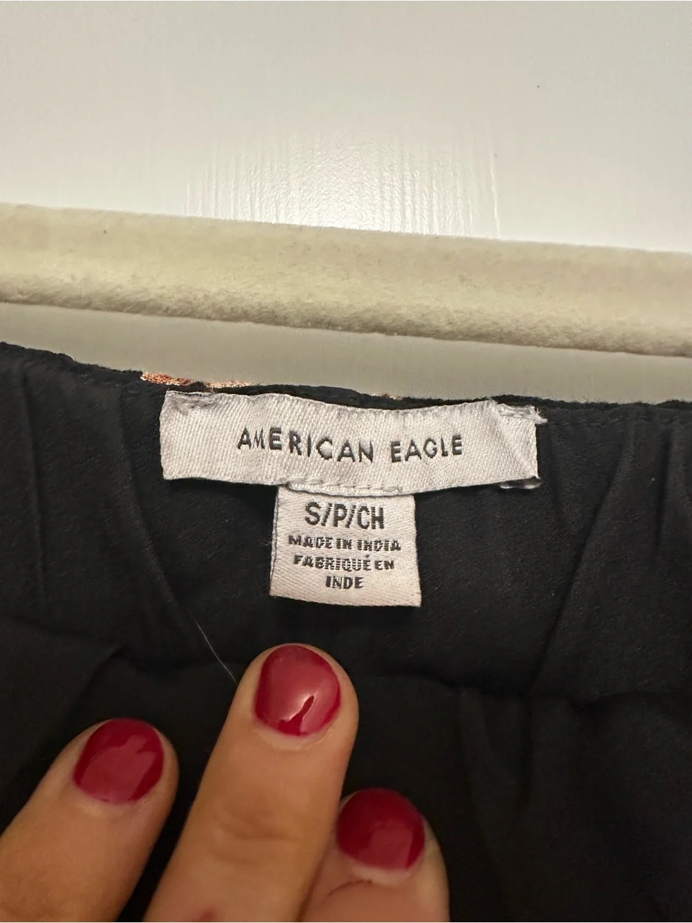 American Eagle Outfitters Black Floral Circle Skirt - Picture 3 of 5
